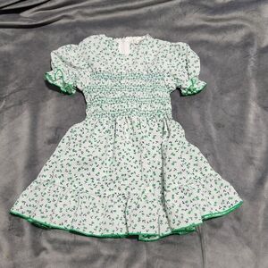 💚 EUC *70's Vintage* Girls Floral Dress